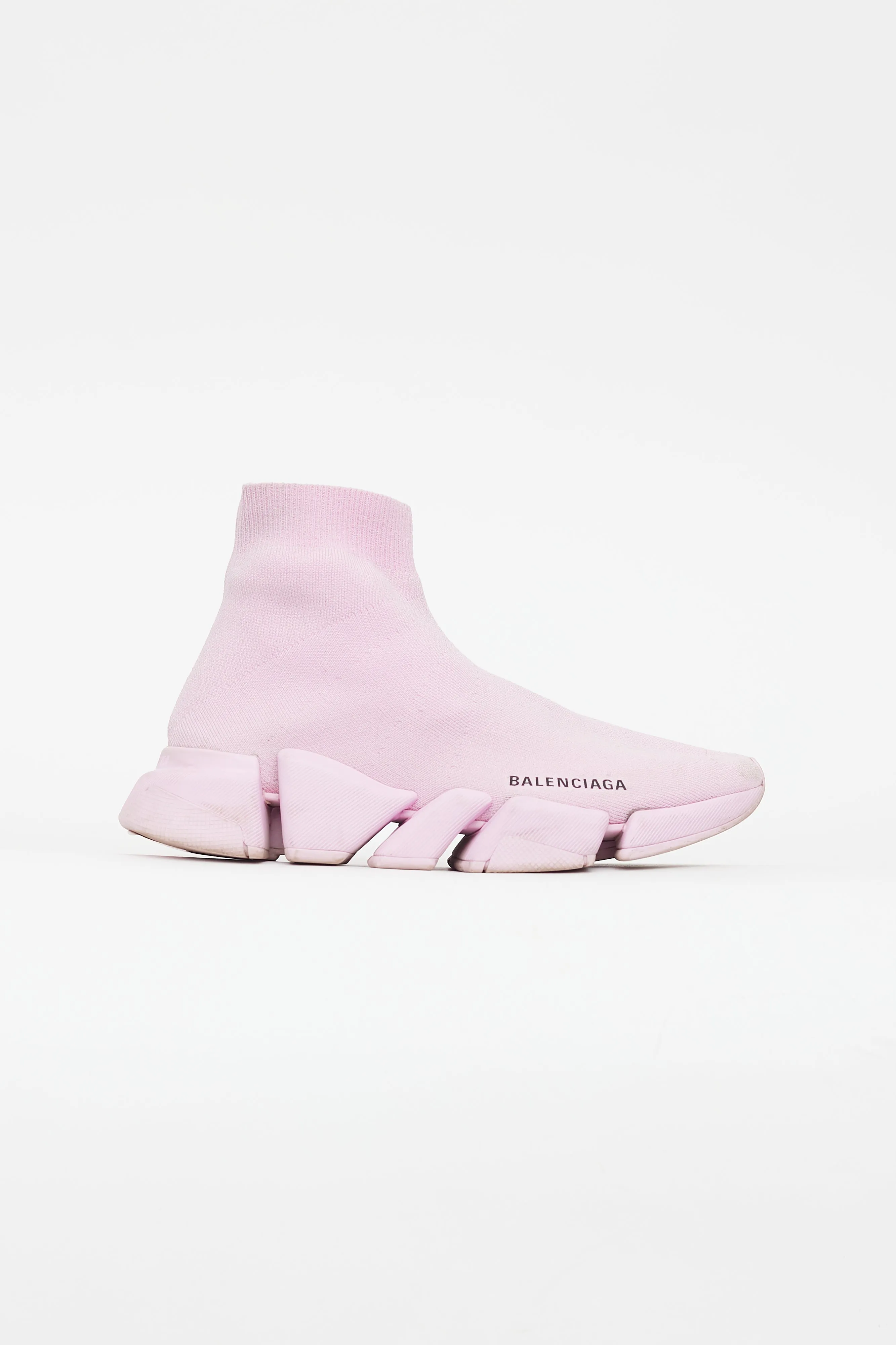 Pink Knit Speed Sneaker