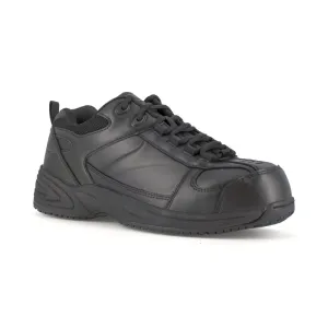 Reebok Men's Jorie Street Sport Jogger Work Shoe Composite Toe Rb1860 In Black