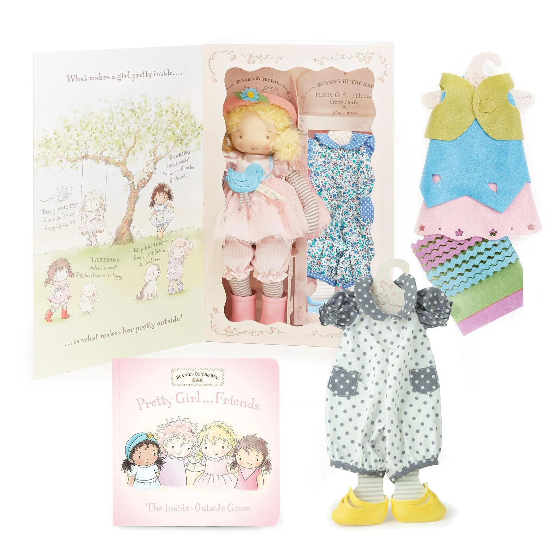 RETIRED - ﻿The Elsie Girl Friend Doll and Book Set