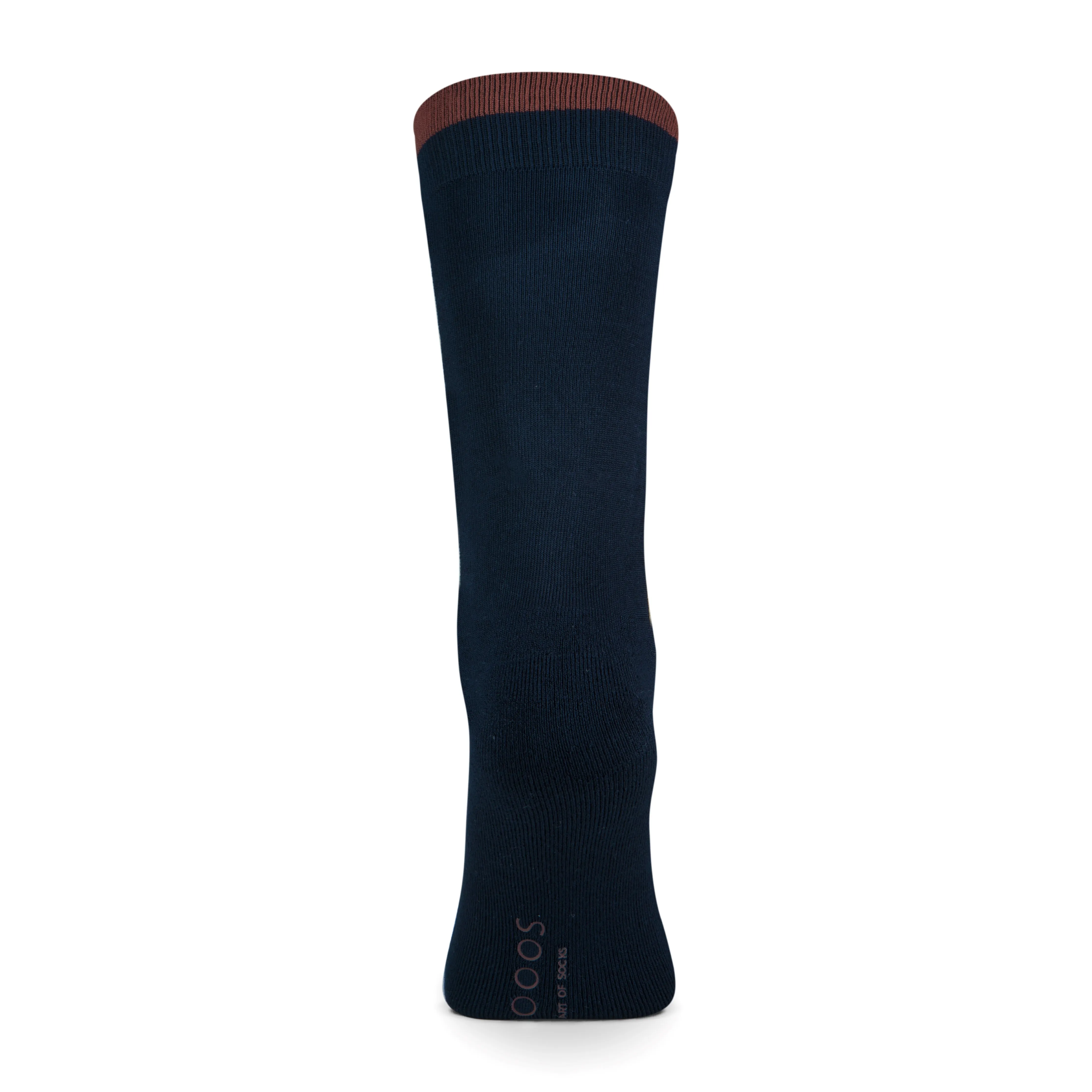 Rome herensokken Marine & Beige