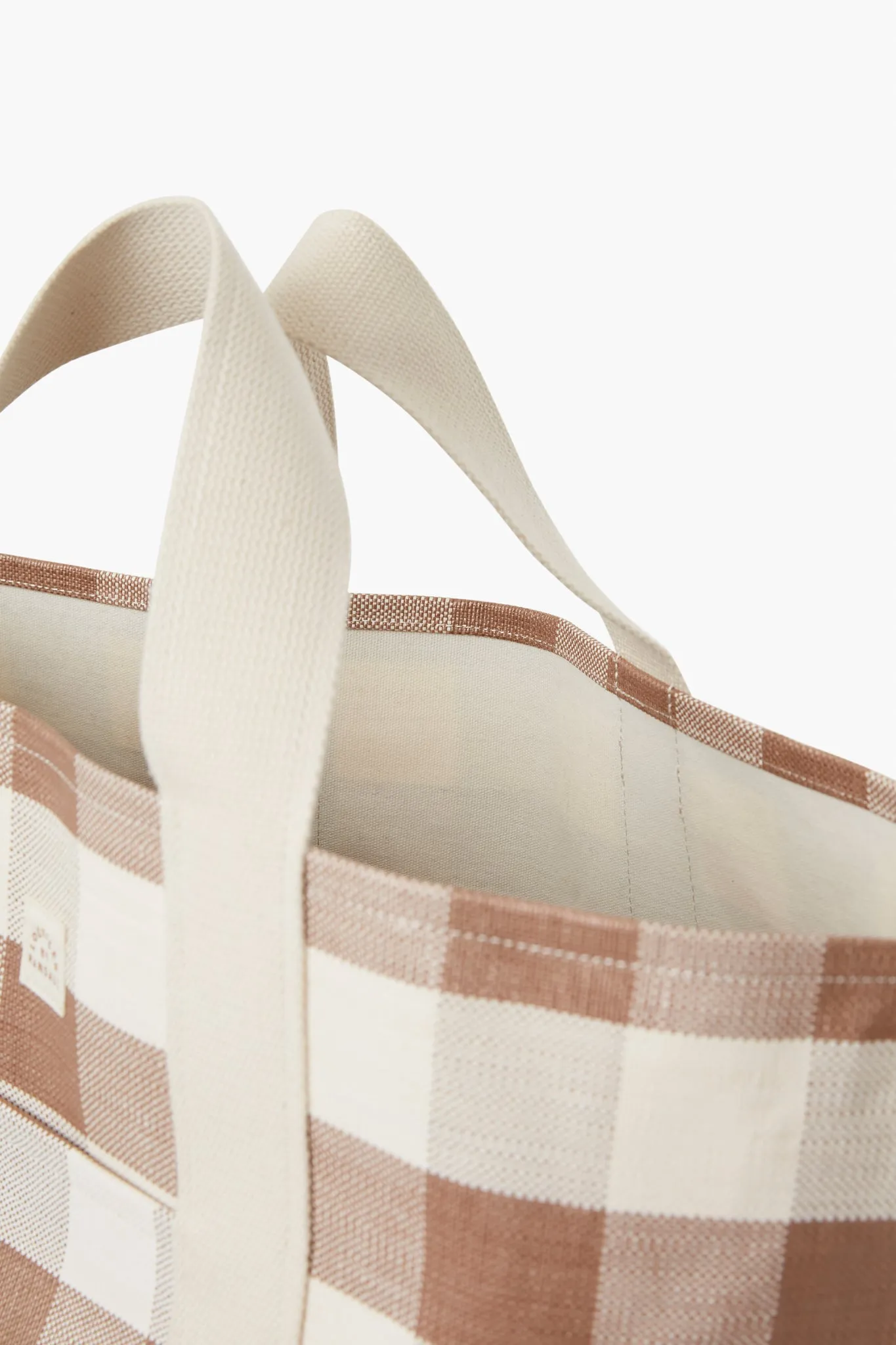 Sandstone Gingham Bodie Bag