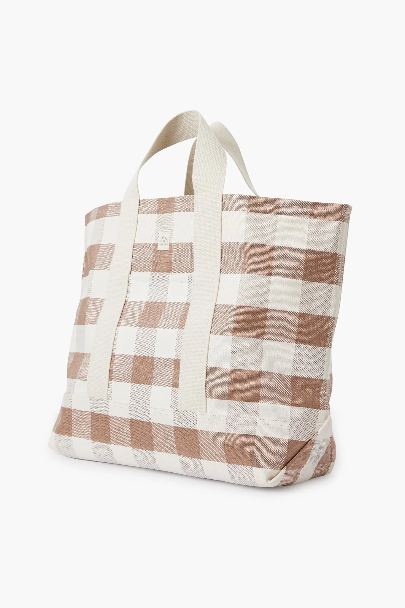 Sandstone Gingham Bodie Bag