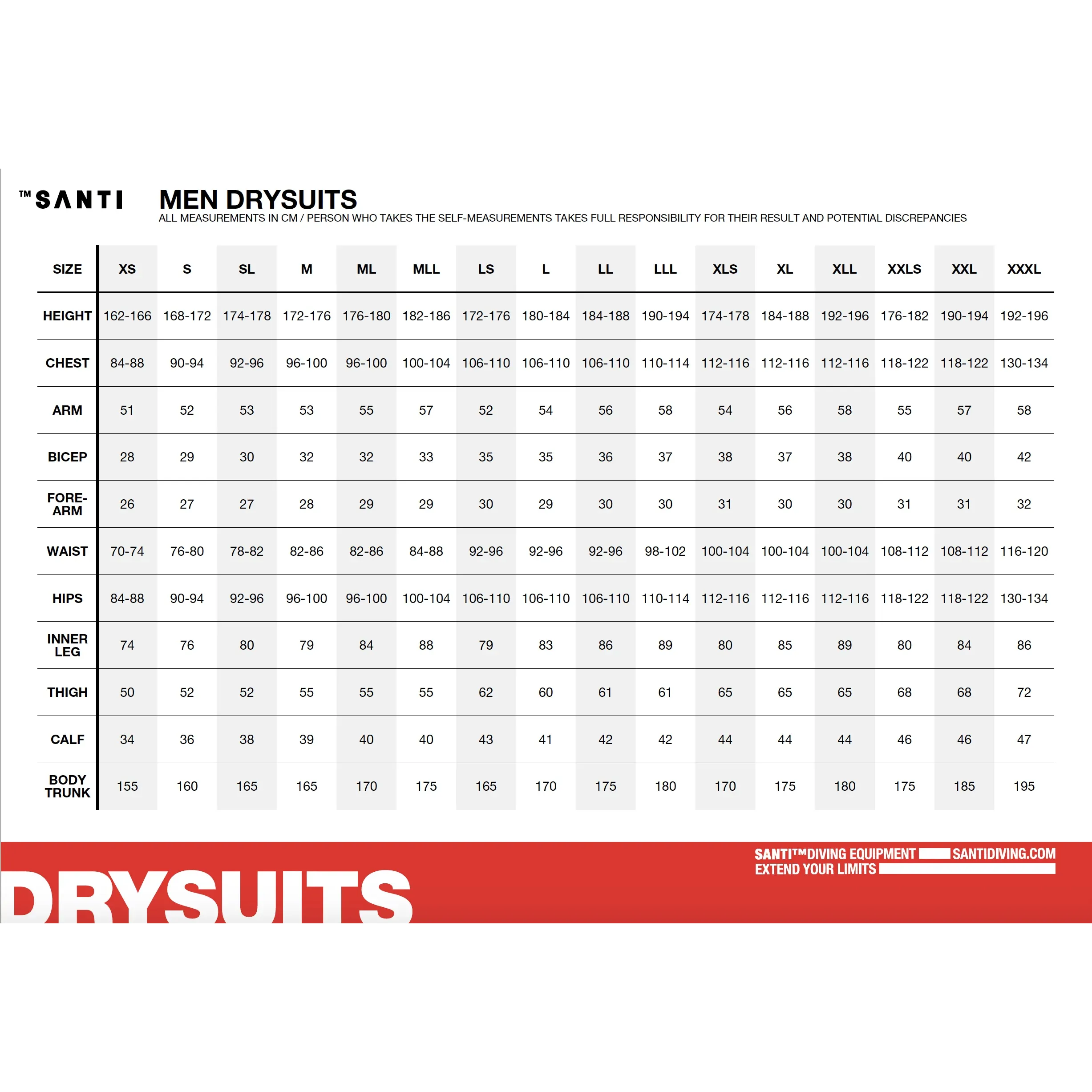 Santi E.Lite Drysuit