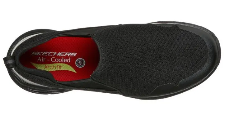 SKECHERS MEN'S Work: Skechers Arch Fit SR - Tineid Work Shoes 200026 BLK
