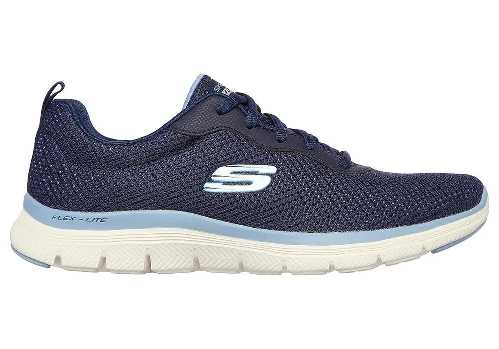 'Skechers' Women's Flex Appeal 4.0 Brilliant View - Navy / Blue