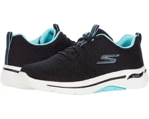 'Skechers' Women's GOwalk Arch Fit-Unify - Black / Aqua