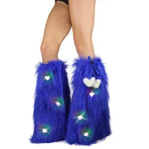 Sparkle Blue LED Fluffies
