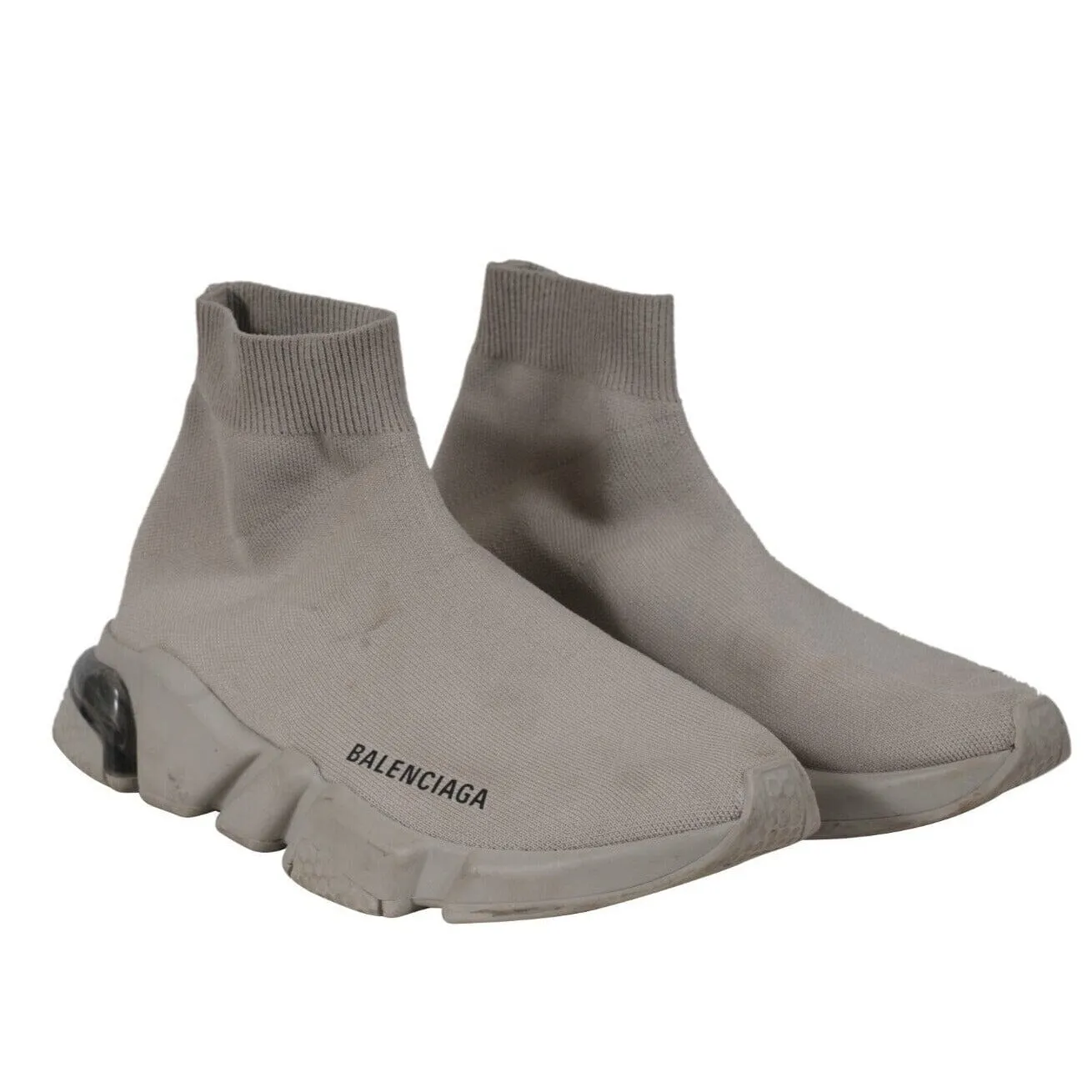 Speed Sock Runner EU 37 US 7 Nude Gray Trainers Sneakers