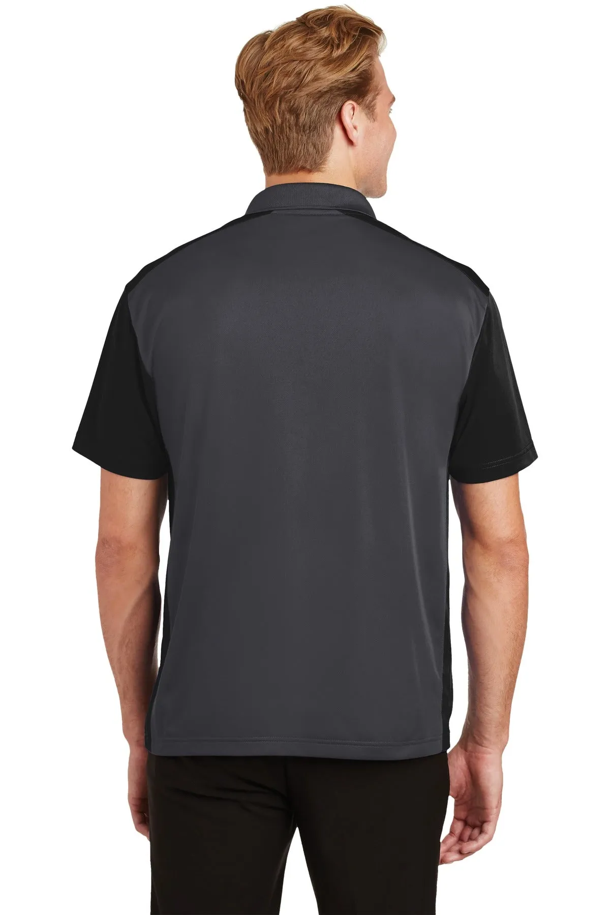 Sport-Tek® Colorblock Micropique Sport-Wick® Polo. ST652
