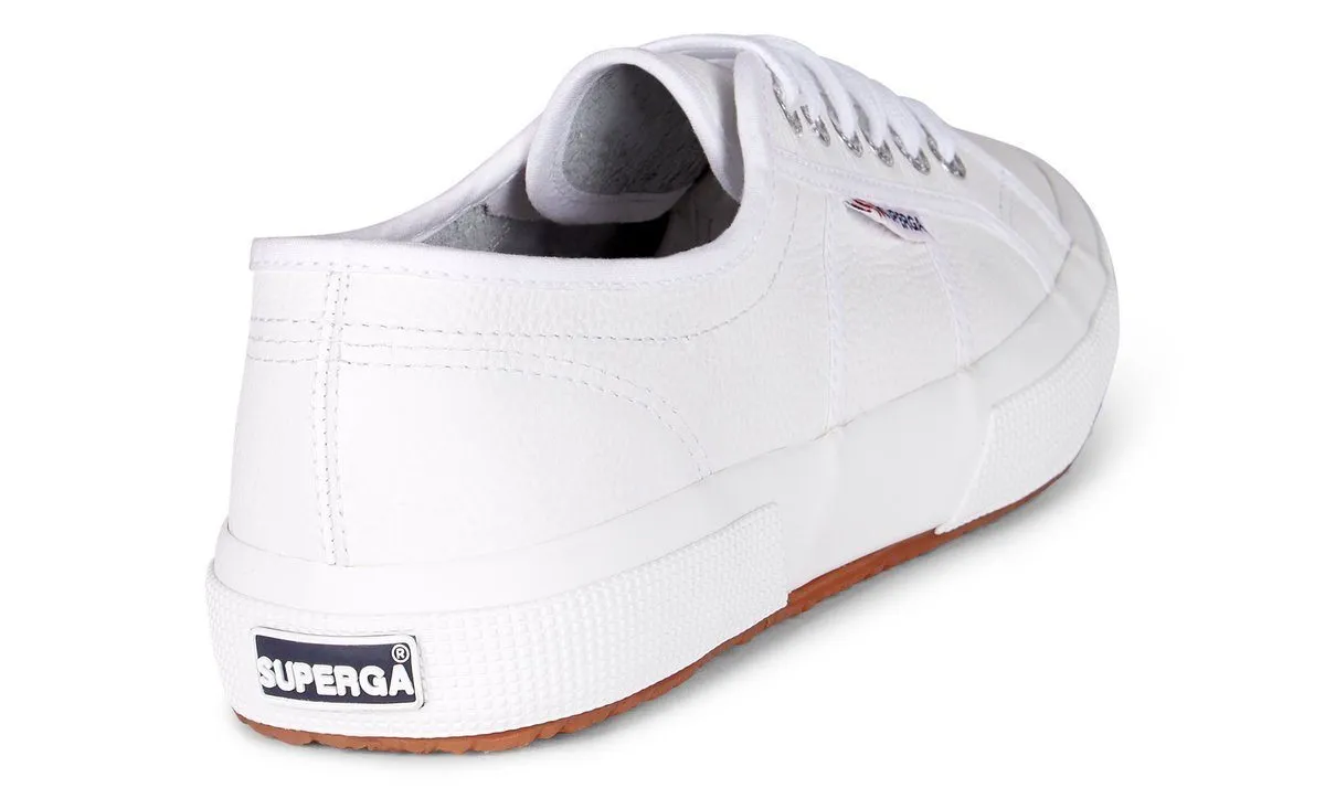 SUPERGA 2750 EFGLU White Leather Shoe