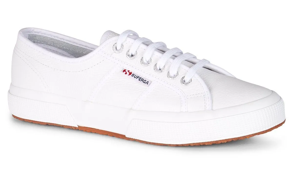 SUPERGA 2750 EFGLU White Leather Shoe