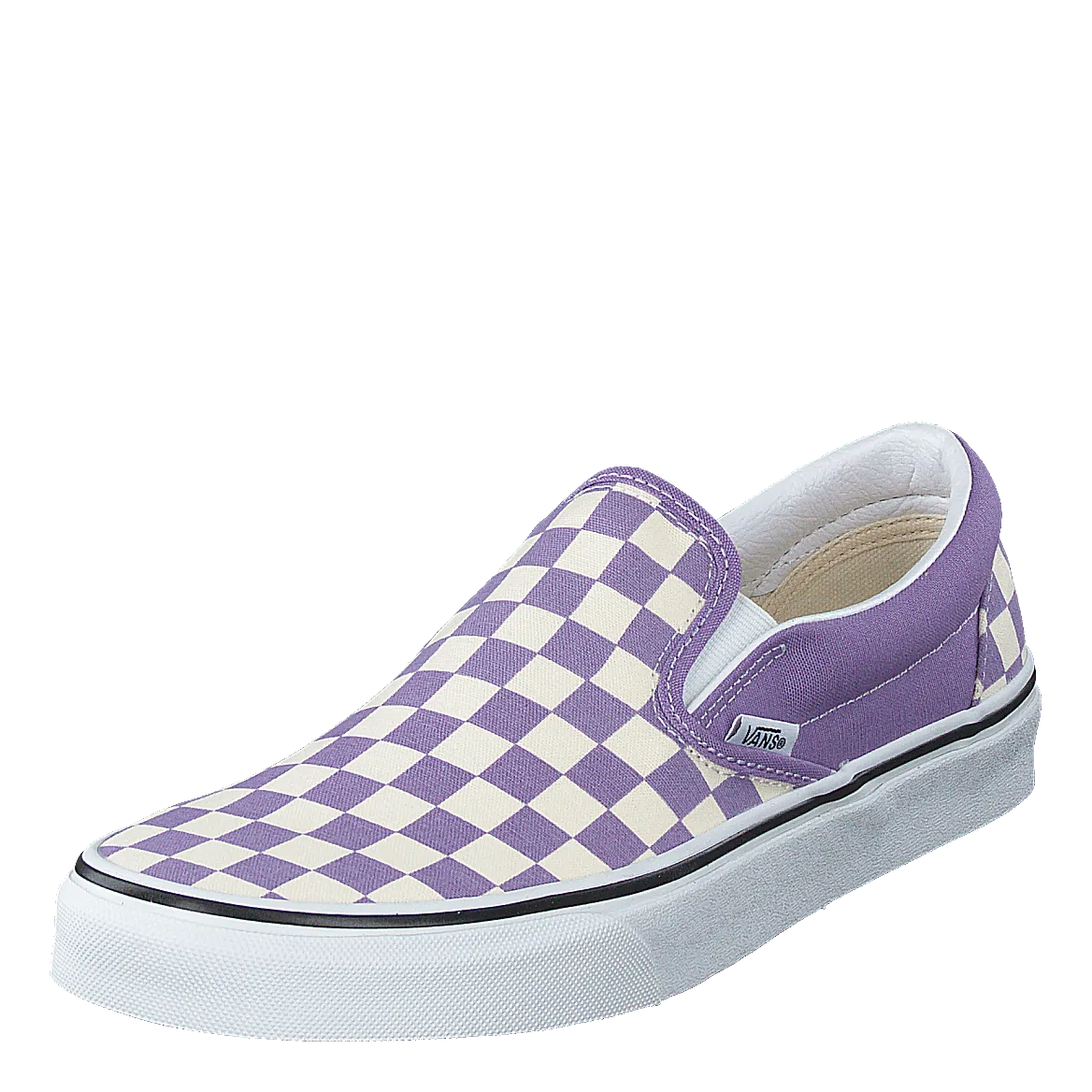 Ua Classic Slip-on (chkrbrd)chalkviolettrwht