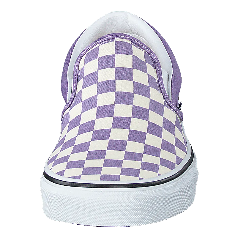 Ua Classic Slip-on (chkrbrd)chalkviolettrwht
