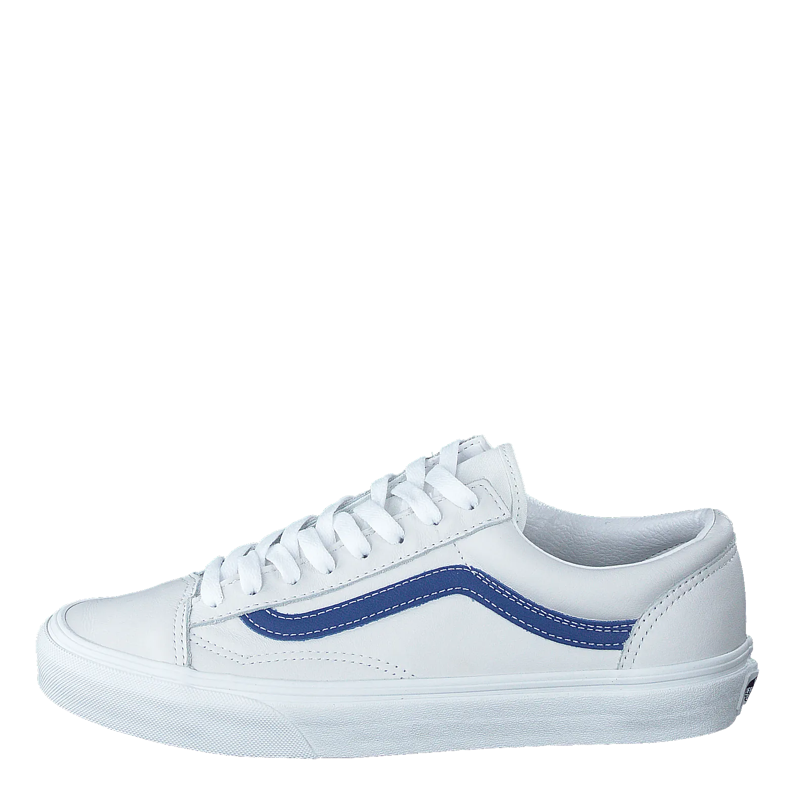 Ua Style 36 (leather Pop)tr Bl/tr Wht