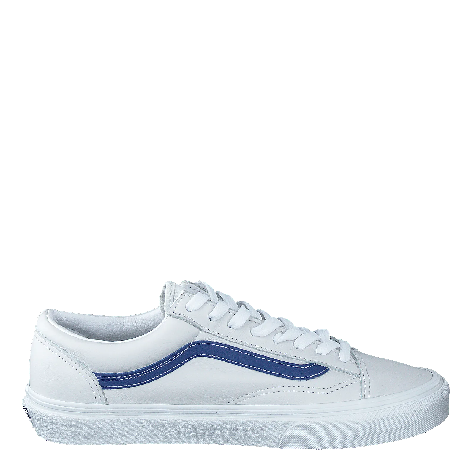 Ua Style 36 (leather Pop)tr Bl/tr Wht