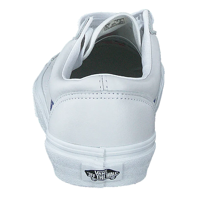 Ua Style 36 (leather Pop)tr Bl/tr Wht