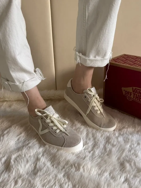 Vans Sport Low Suede Shoe French Oak/Marshmallow VN000CQRDBV