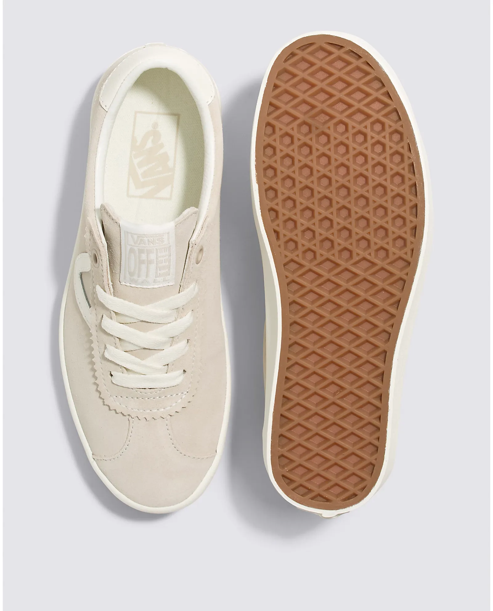 Vans Sport Low Suede Shoe French Oak/Marshmallow VN000CQRDBV