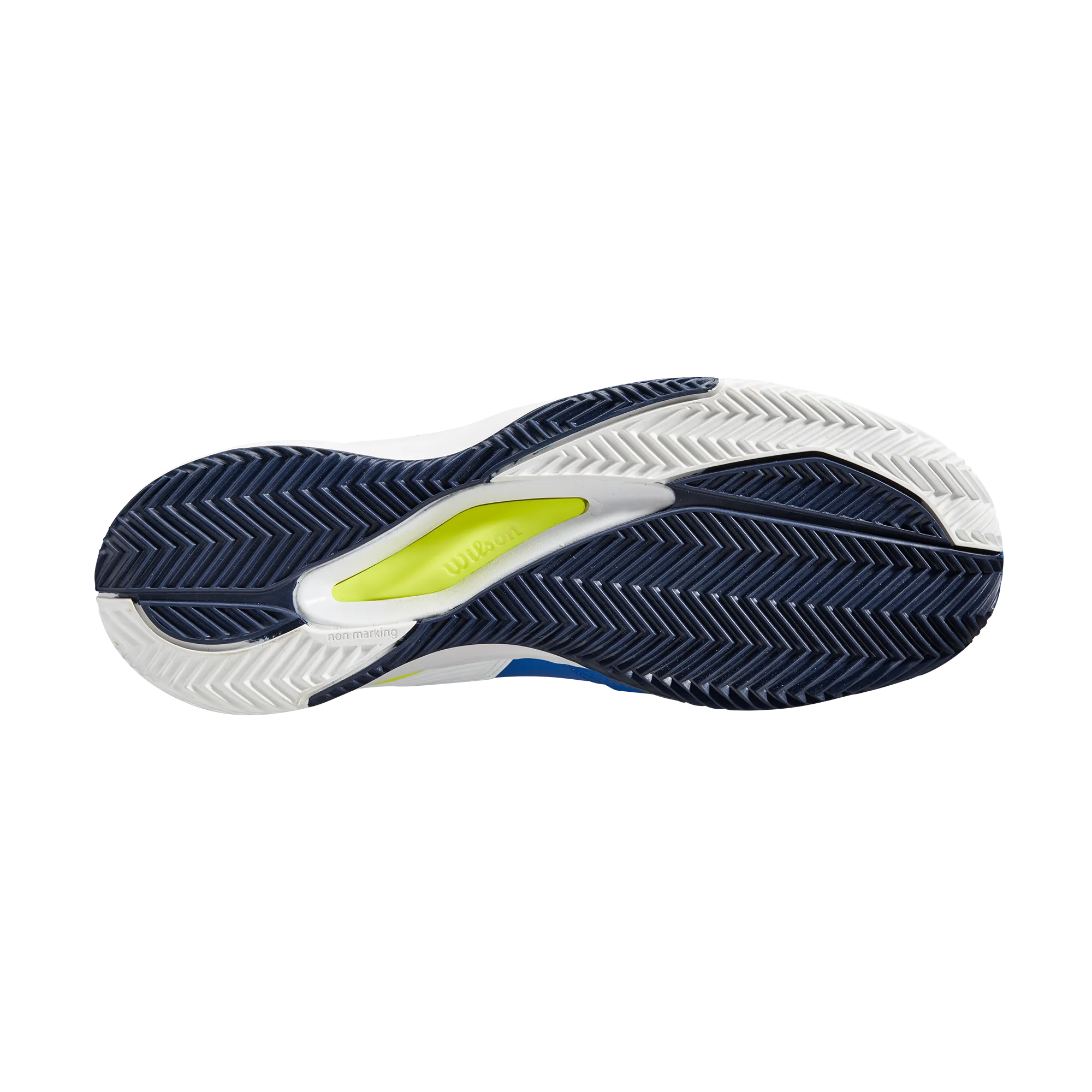 Wilson Pro Rush Ace Clay Tennis Shoes (Mens) - Lapis Blue/White/Yellow