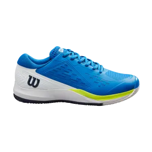 Wilson Pro Rush Ace Clay Tennis Shoes (Mens) - Lapis Blue/White/Yellow