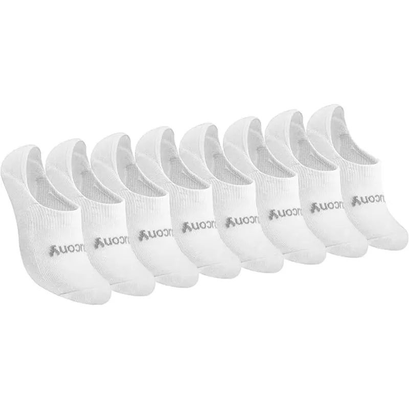 Women 8 Pair No Show Cushioned Invisible Liner Socks