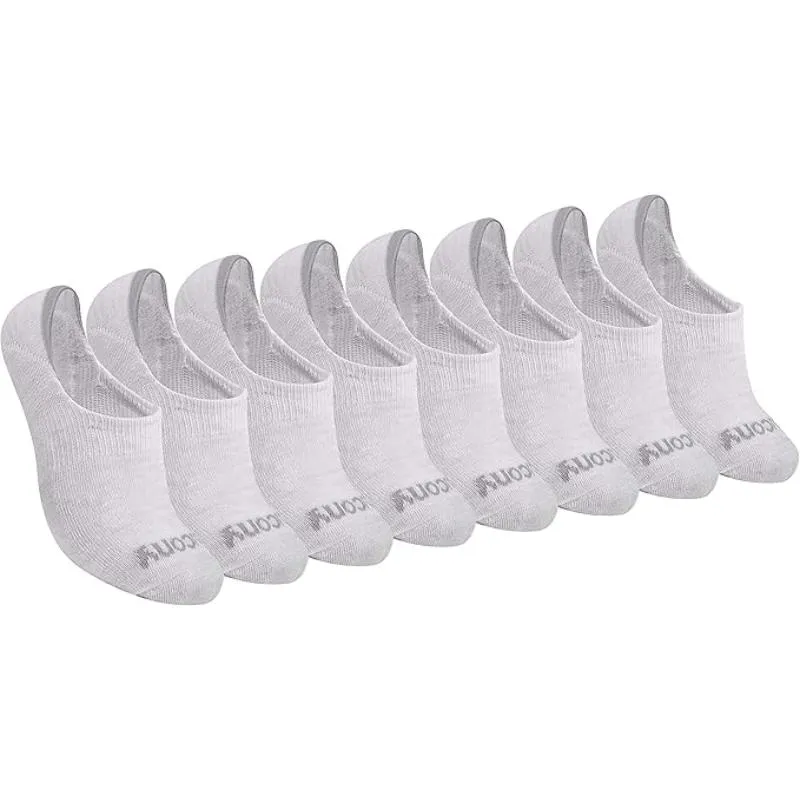 Women 8 Pair No Show Cushioned Invisible Liner Socks