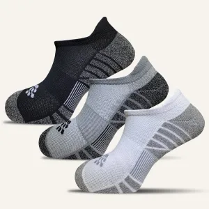 Women's Performance No Show Socks with Tab- 3 Pair