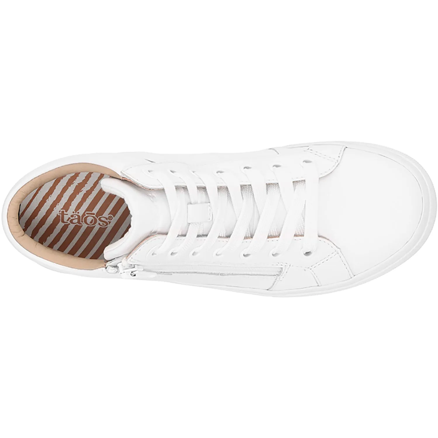 Women's Taos Winner White Leather
