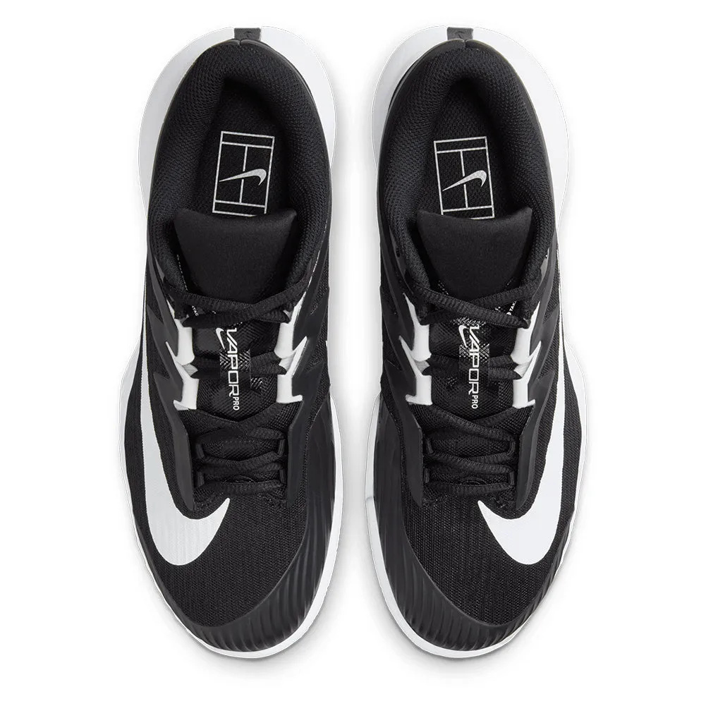 Women`s Zoom Vapor Pro 3 Clay Tennis Shoes Black and White