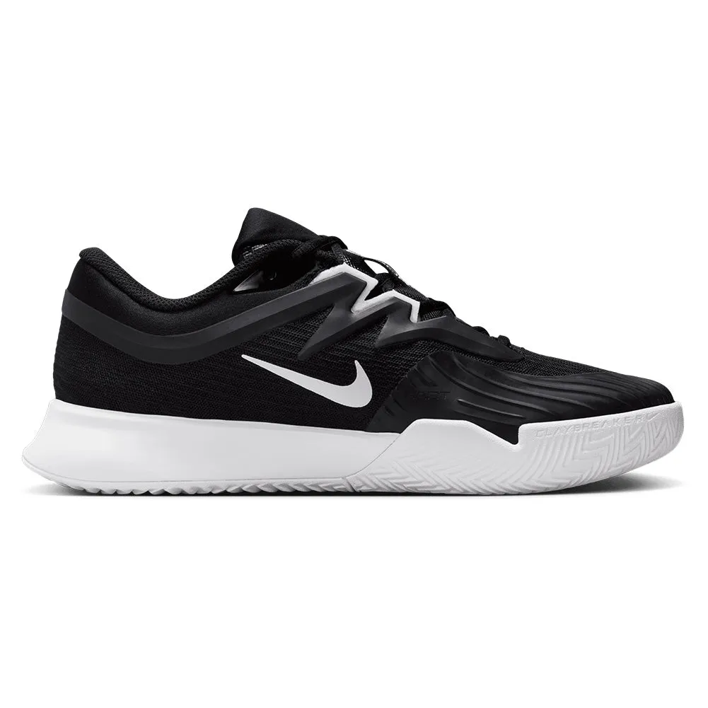 Women`s Zoom Vapor Pro 3 Clay Tennis Shoes Black and White